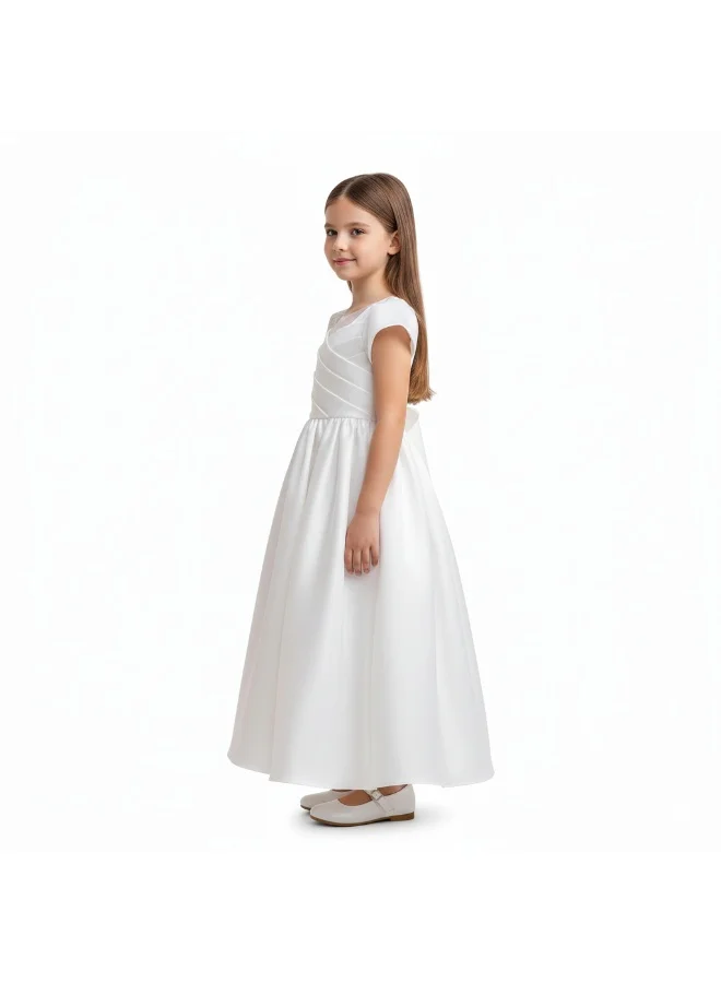 Bidani Pure Elegance White Formal Dress